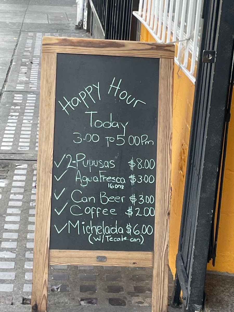 Panchita's Pupusería & Restaurant Menu - Image 2