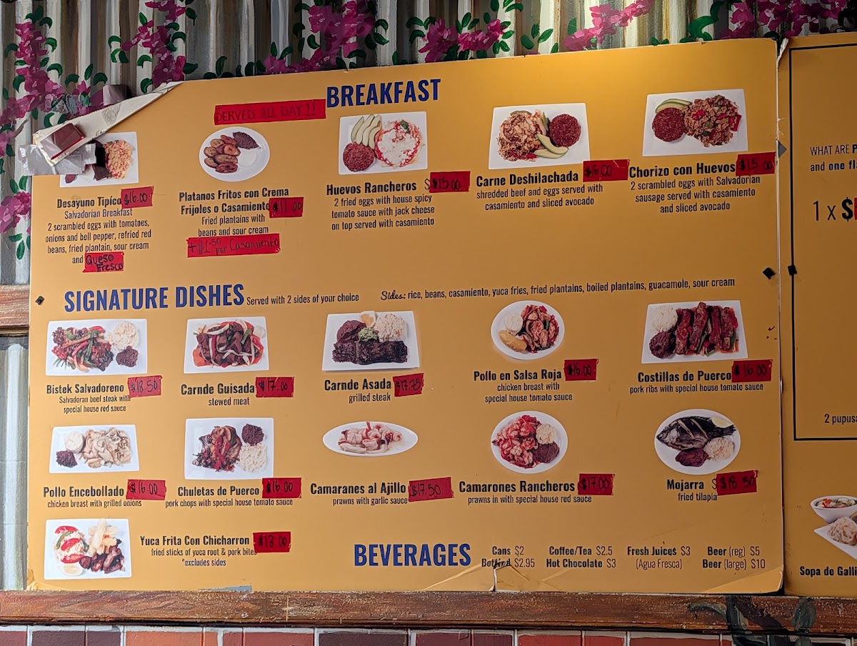 Panchita's Pupusería & Restaurant Menu - Image 6